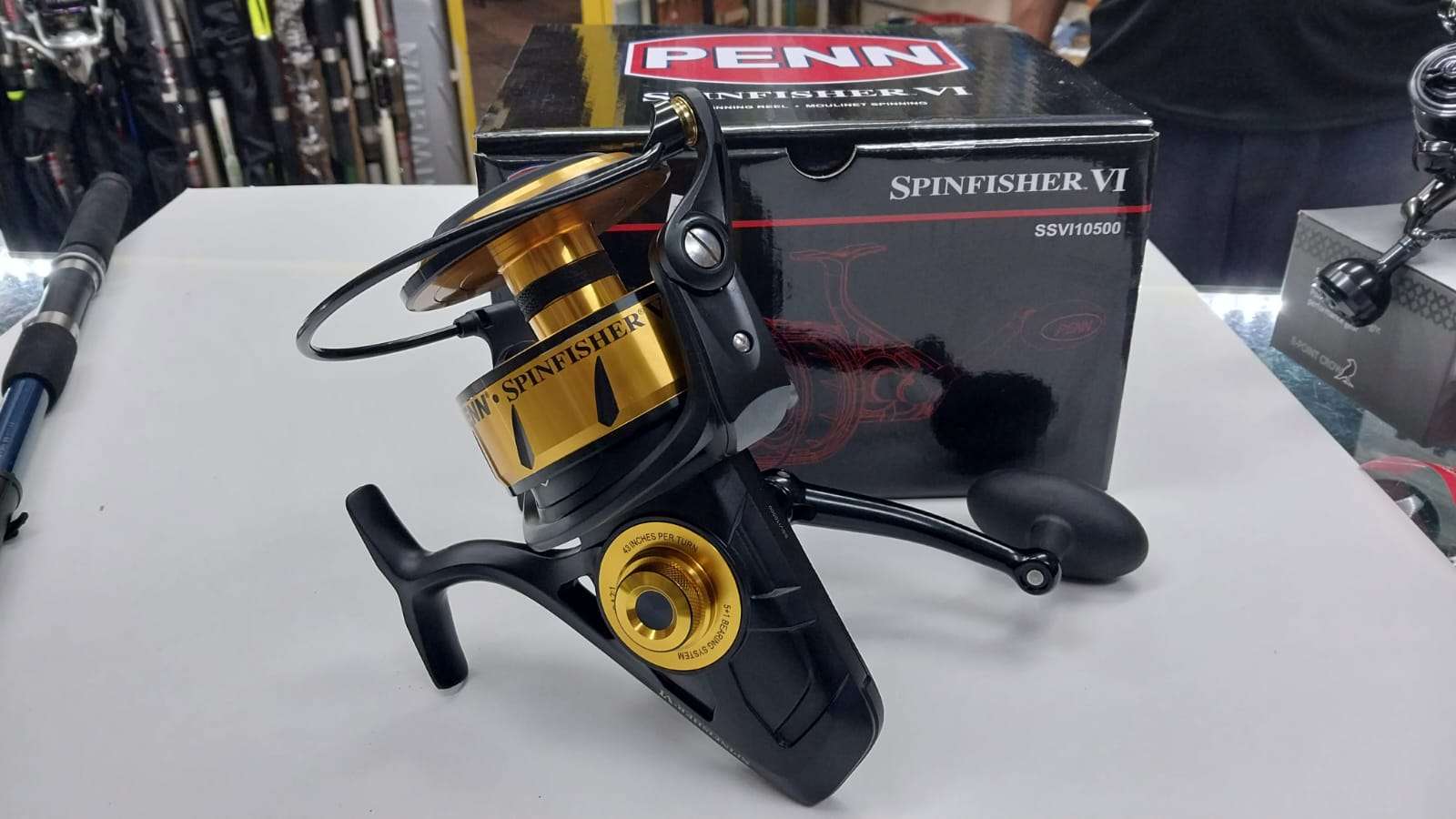 peen spinfisher vi 10500