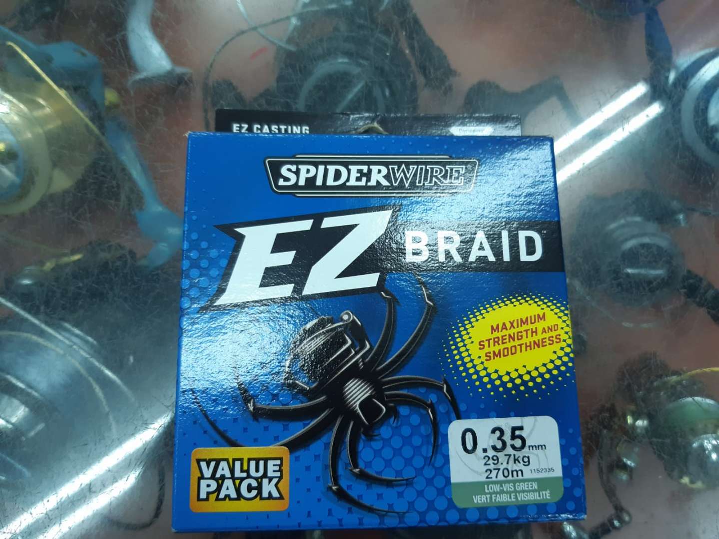 חוט בד EZ BRAID של SPIDERWEB